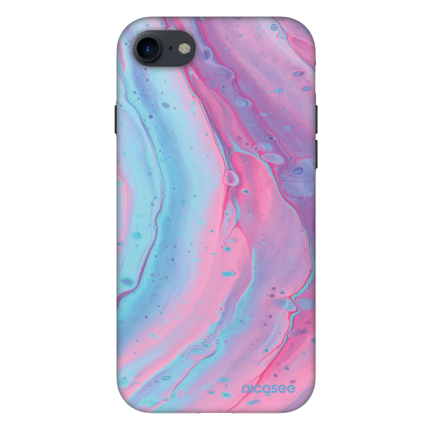Picasee Fashion Case Apple iPhone 8 - Pink liquid