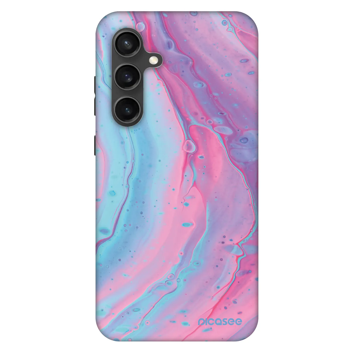 Picasee Fashion Case Samsung Galaxy S24 FE S721B - Pink liquid