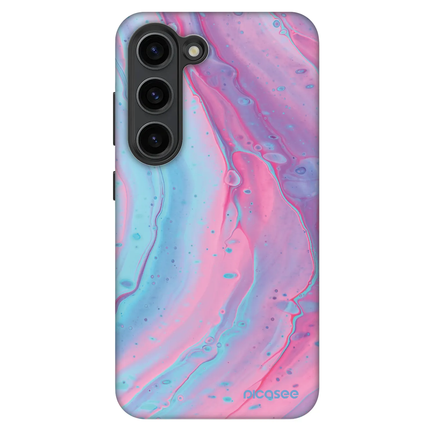 Picasee Fashion Case Samsung Galaxy S23 5G - Pink liquid
