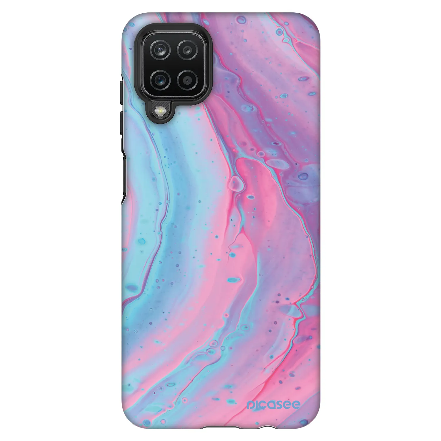 Picasee Fashion Case Samsung Galaxy A12 A125F - Pink liquid