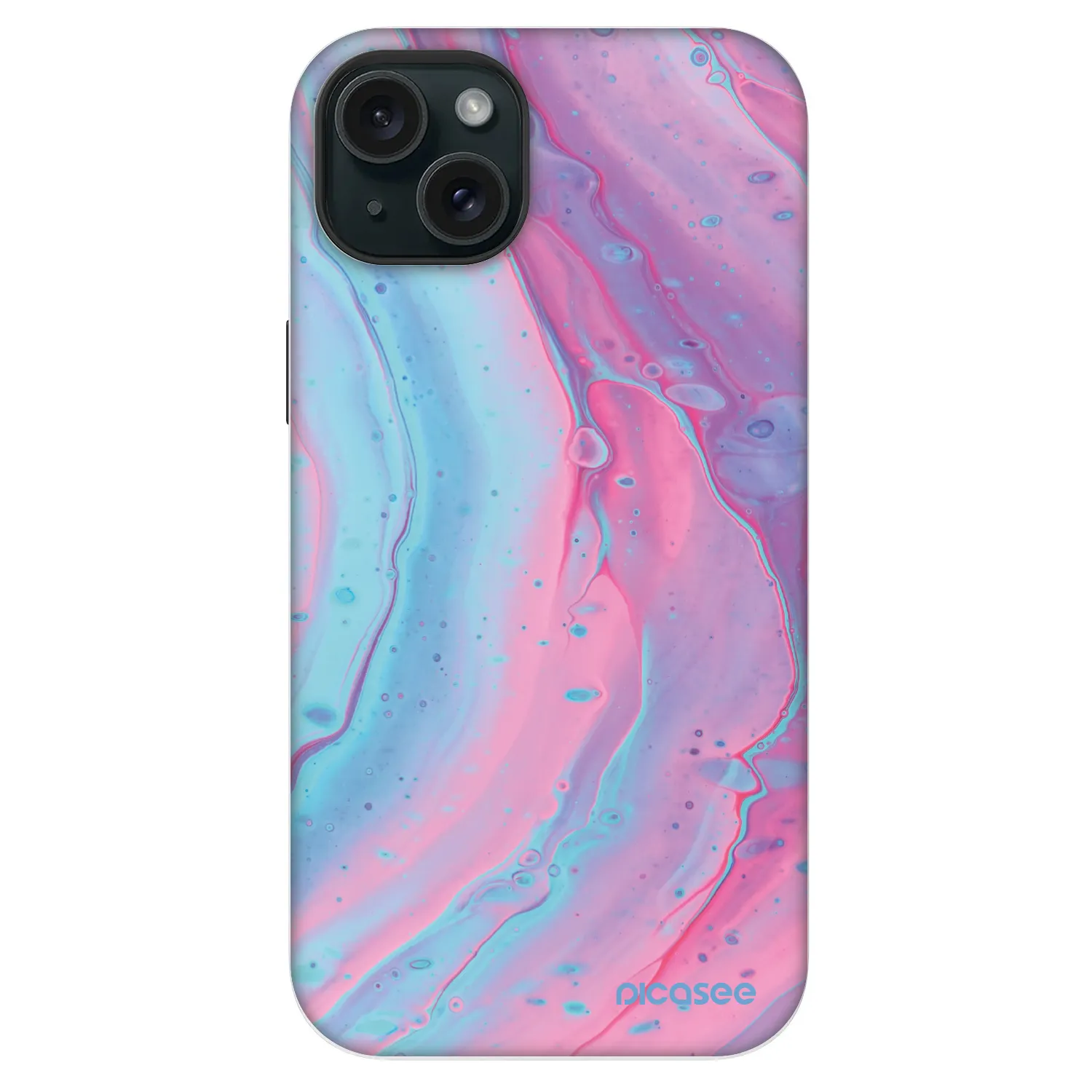 Picasee Fashion Case MagSafe Apple iPhone 14 Plus - Pink liquid
