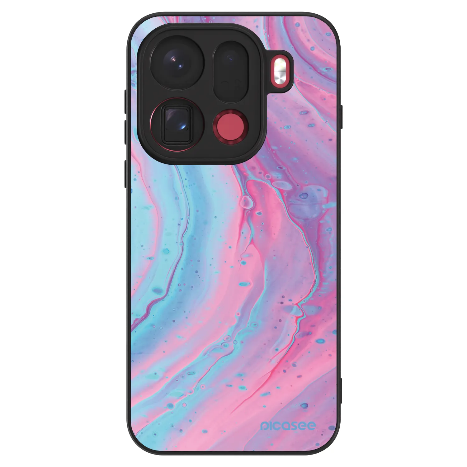 Picasee ULTIMATE CASE OPPO Find X9 Pro - készülékre - Pink liquid