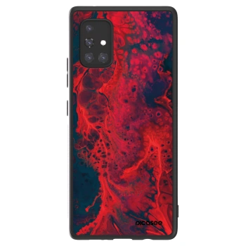 Picasee ULTIMATE CASE Samsung Galaxy A71 A715F - készülékre - Organic red