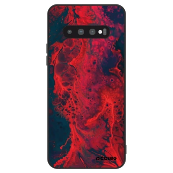 Szilikon tok erre a típusra Samsung Galaxy S10 G973 - Organic red