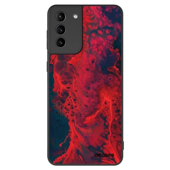 Szilikon tok erre a típusra Samsung Galaxy S21+ 5G G996F - Organic red