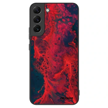 Szilikon tok erre a típusra Samsung Galaxy S22+ 5G - Organic red