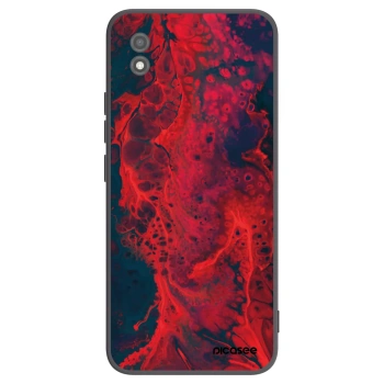 Picasee fekete szilikon tok az alábbi mobiltelefonokra Realme C11 (2021) - Organic red