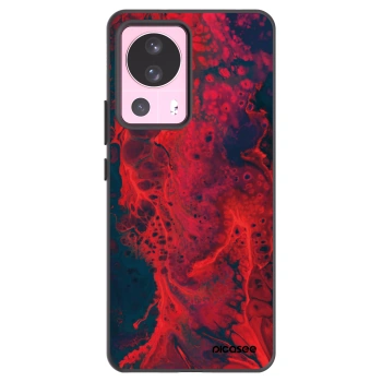 Picasee fekete szilikon tok az alábbi mobiltelefonokra Xiaomi 13 Lite - Organic red