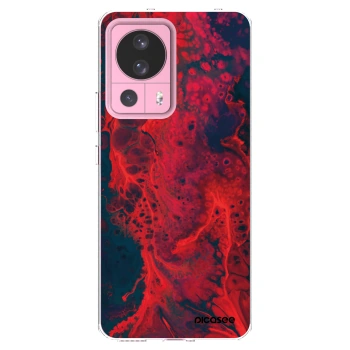 Picasee átlátszó szilikon tok az alábbi mobiltelefonokra Xiaomi 13 Lite - Organic red
