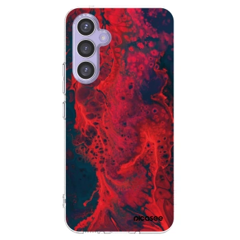 Picasee átlátszó szilikon tok az alábbi mobiltelefonokra Samsung Galaxy A54 5G A546B - Organic red