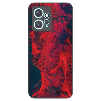 Picasee fekete szilikon tok az alábbi mobiltelefonokra Xiaomi Redmi Note 12 4G - Organic red