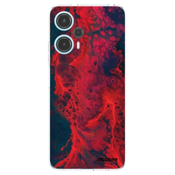 Picasee átlátszó szilikon tok az alábbi mobiltelefonokra Xiaomi Poco F5 - Organic red