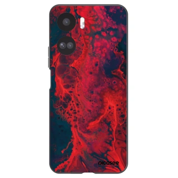 Picasee fekete szilikon tok az alábbi mobiltelefonokra Honor 90 Lite 5G - Organic red