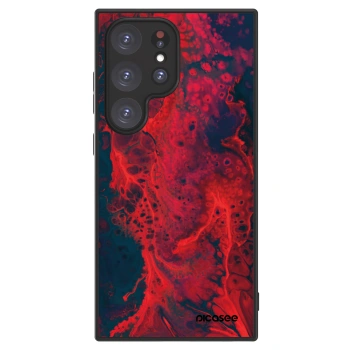 Szilikon tok erre a típusra Samsung Galaxy S24 Ultra S928B 5G - Organic red
