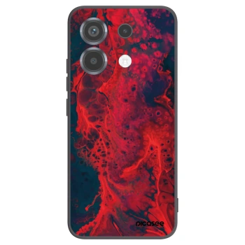Picasee fekete szilikon tok az alábbi mobiltelefonokra Xiaomi Poco X6 - Organic red