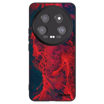 Picasee fekete szilikon tok az alábbi mobiltelefonokra Xiaomi 14 Ultra - Organic red