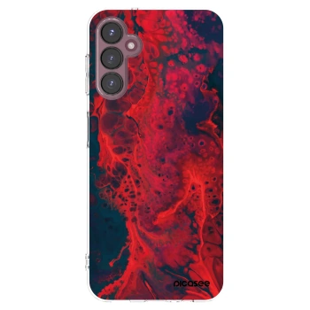 Picasee átlátszó szilikon tok az alábbi mobiltelefonokra Samsung Galaxy A05s A057G - Organic red