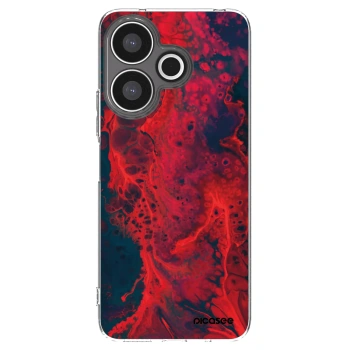 Picasee átlátszó szilikon tok az alábbi mobiltelefonokra Xiaomi Redmi 13 4G - Organic red