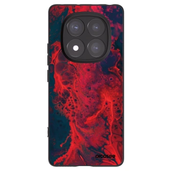 Picasee fekete szilikon tok az alábbi mobiltelefonokra Xiaomi Redmi Note 14 Pro+ 5G - Organic red