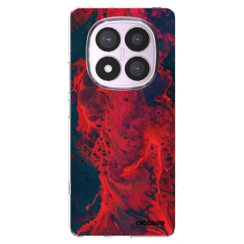 Picasee átlátszó szilikon tok az alábbi mobiltelefonokra Xiaomi Redmi Note 14 Pro 5G - Organic red