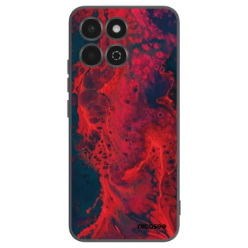 Picasee fekete szilikon tok az alábbi mobiltelefonokra Honor 200 Smart 5G - Organic red
