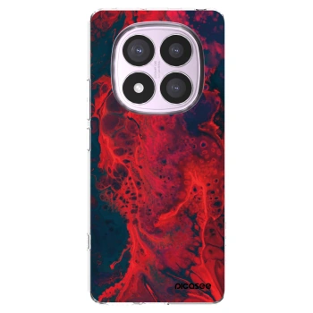 Picasee átlátszó szilikon tok az alábbi mobiltelefonokra Xiaomi Redmi Note 14 Pro 4G - Organic red