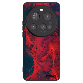 Picasee fekete szilikon tok az alábbi mobiltelefonokra Xiaomi 15 Ultra - Organic red