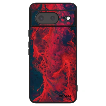 Szilikon tok erre a típusra Google Pixel 8a - Organic red