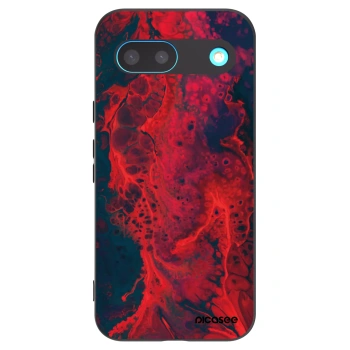 Picasee fekete szilikon tok az alábbi mobiltelefonokra Google Pixel 8 - Organic red