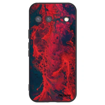 Picasee fekete szilikon tok az alábbi mobiltelefonokra Google Pixel 9 - Organic red