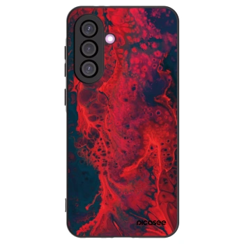 Picasee fekete szilikon tok az alábbi mobiltelefonokra Samsung Galaxy A36 5G - Organic red