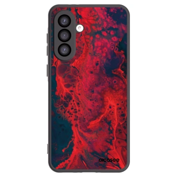 Picasee fekete szilikon tok az alábbi mobiltelefonokra Samsung Galaxy A26 5G A266B - Organic red