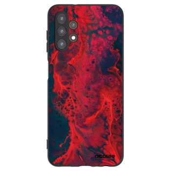 Picasee fekete szilikon tok az alábbi mobiltelefonokra Samsung Galaxy A13 5G - Organic red
