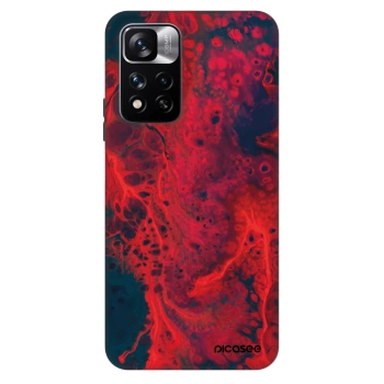 Szilikon tok erre a típusra Xiaomi Redmi Note 11 Pro - Organic red