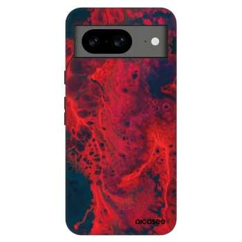 Szilikon tok erre a típusra Google Pixel 8 Pro - Organic red