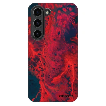 Szilikon tok erre a típusra Samsung Galaxy S23 5G - Organic red