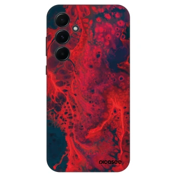 Szilikon tok erre a típusra Samsung Galaxy A55 5G A556B - Organic red