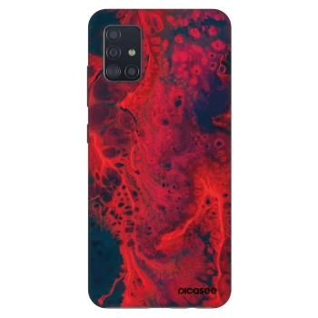 Szilikon tok erre a típusra Samsung Galaxy A51 A515F - Organic red