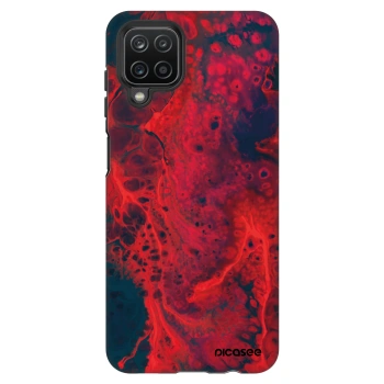 Szilikon tok erre a típusra Samsung Galaxy A12 A125F - Organic red