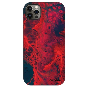 Szilikon tok erre a típusra Apple iPhone 12 Pro Max - Organic red