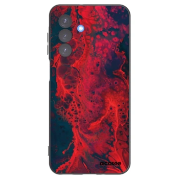 Picasee fekete szilikon tok az alábbi mobiltelefonokra Samsung Galaxy A17 5G - Organic red