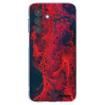 Picasee átlátszó szilikon tok az alábbi mobiltelefonokra Samsung Galaxy A17 5G - Organic red