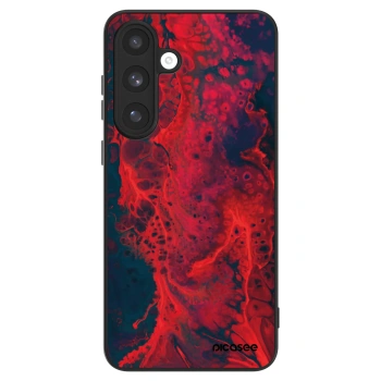 Szilikon tok erre a típusra Samsung Galaxy S25 FE 5G - Organic red