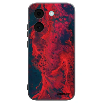 Picasee fekete szilikon tok az alábbi mobiltelefonokra Xiaomi Poco X8 Pro - Organic red