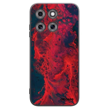 Picasee fekete szilikon tok az alábbi mobiltelefonokra Motorola Moto G77 - Organic red