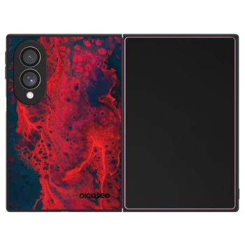 Szilikon tok erre a típusra Samsung Galaxy Z Fold8 5G - Organic red