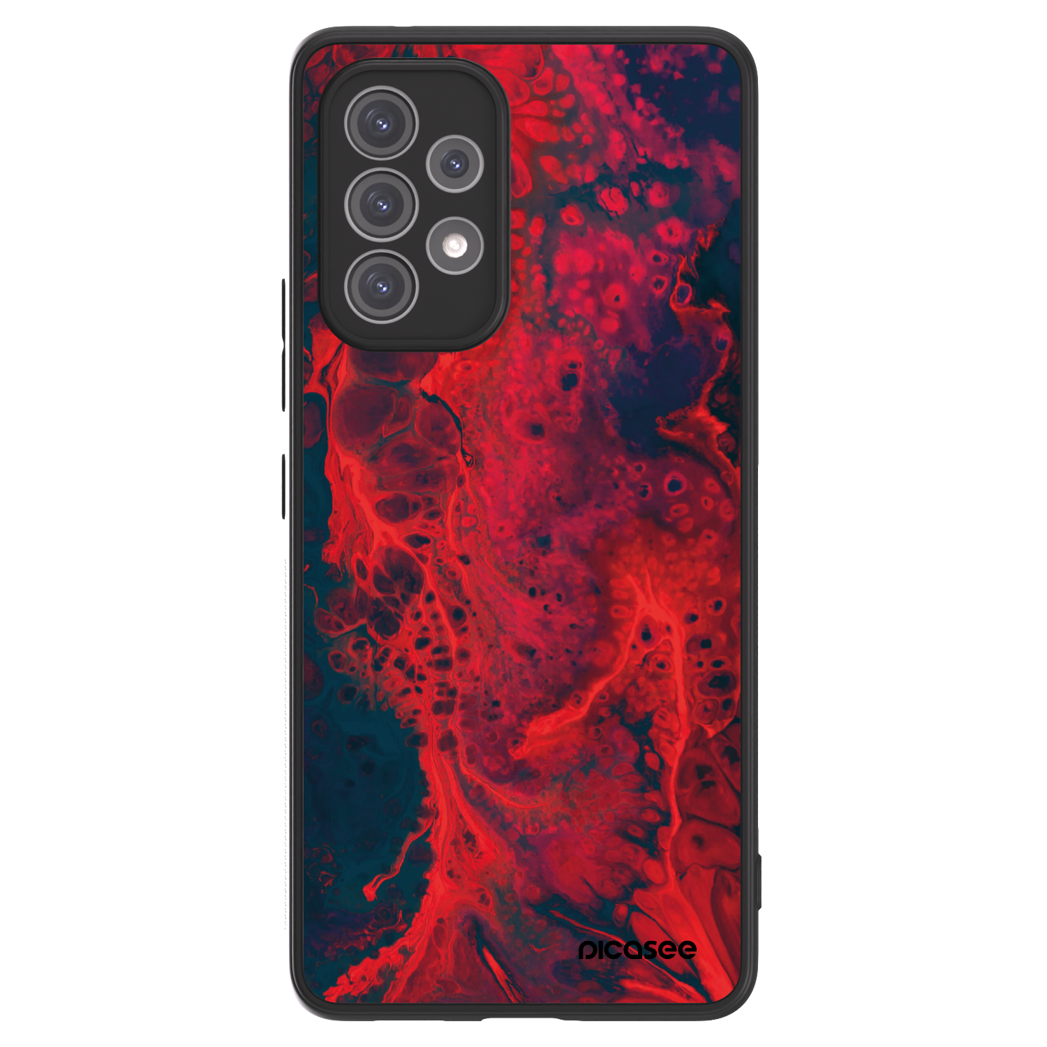 Picasee ULTIMATE CASE Samsung Galaxy A52 5G A525F - készülékre - Organic red