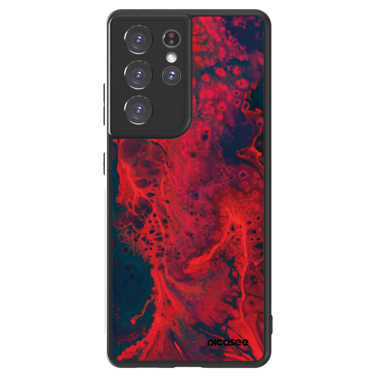 Picasee ULTIMATE CASE Samsung Galaxy S21 Ultra 5G G998B - készülékre - Organic red