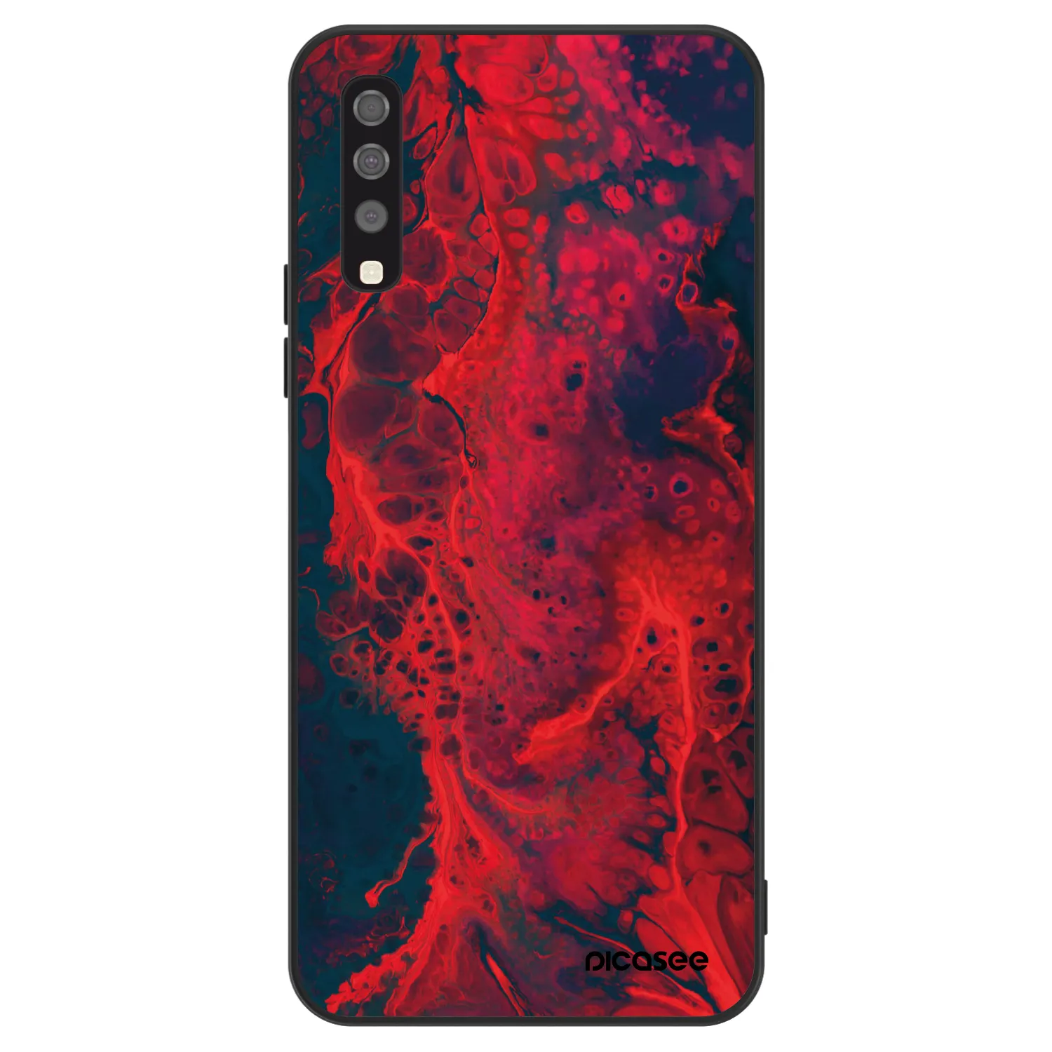 Picasee ULTIMATE CASE Samsung Galaxy A70 A705F - készülékre - Organic red