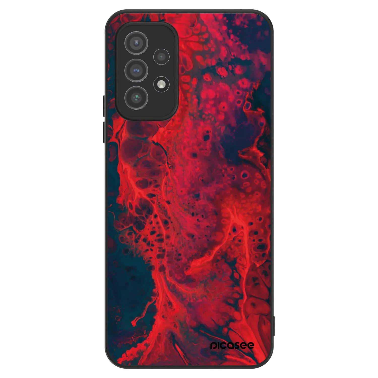 Picasee ULTIMATE CASE Samsung Galaxy A72 A725F - készülékre - Organic red